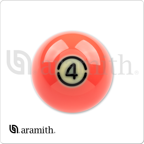 Aramith Tournament TV Replacement Ball – #4 | Golden Break Billiards